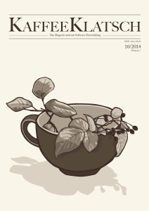 10/2014 - KaffeeKlatsch