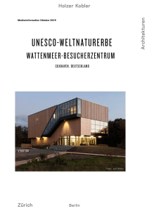 Wattenmeer Besucherzentrum - Holzer Kobler Architekturen