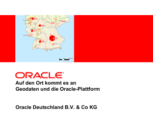 Ein Überblick über Oracle Spatial