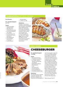 cheeseburger - Coopzeitung