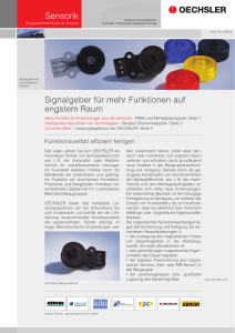 Sensorik - Oechsler AG