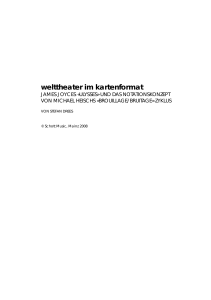 welttheater im kartenformat - neuemusik.ch