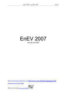 EnEV 2007 - ROWA