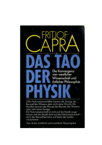 Das Tao der Physik - Fritjof Capra