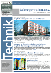 Bei jedem 10. Wohnhaus rechnen sich Abriss und Neubau