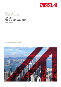 aussen wirtschaft update china, hongkong