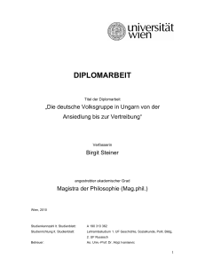 DIPLOMARBEIT