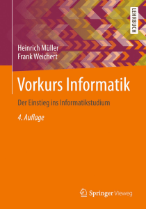 Müller, Weichert - 2015 - Vorkurs Informatik