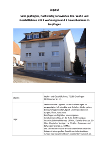 Expos&eacute; - Homegate.ch