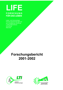 Forschungsbericht 2001-2002 - Klinikum der Universität München