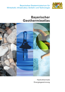 Bayerischer Geothermieatlas