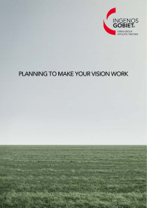 planning to make your vision work