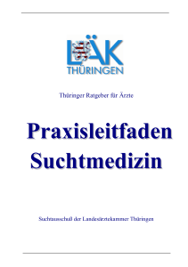 Thüringer Ratgeber für Ärzte - Landesärztekammer Thüringen
