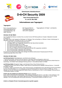 DACH Security 2009 RUB Tagungsort-final