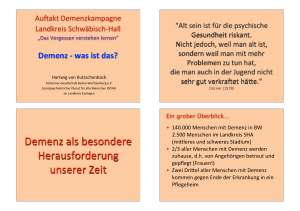 Auftakt Demenzkampagne SHA 21-06-2012