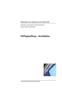 Architektur - PepperShop