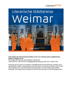 Hier finden Sie interessante Details zu der von Literaturecho