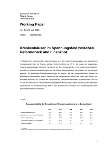 Economic Research Allianz Group and Dresdner Bank