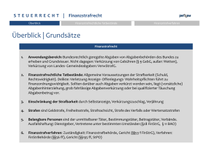 VI Finanzstrafrecht