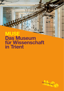 MUSE Das Museum für Wissenschaft in Trient - MUSE