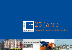 25 Jahre - Opferhilfe Hamburg