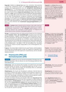 3.5 Polymyositis (PM) und Dermatomyositis (DM)