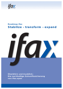 ifax Roadmap - godesys ifax GmbH
