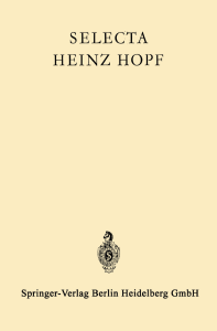 selecta heinz hopf - Genesis Landscapes