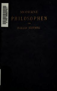 Moderne Philosophen - University of Toronto