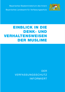 Muslime 6/12/04 - Katholische Notfallseelsorge im Erzbistum