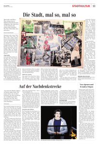 Die Stadt, mal so, mal so