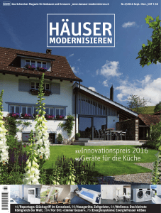 Häuser modernisieren 3/2015