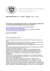 RWVI WAGNER NEWS &ndash; Nr. 5 &ndash; 06/2017