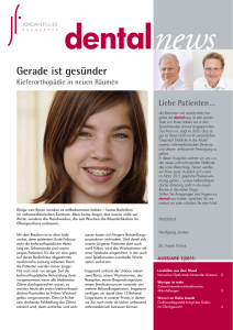 dentalnews - Zahnmedizinischen Zentrum Jordan Fillies