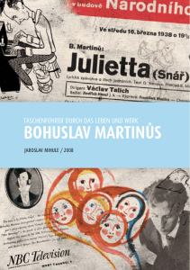 bohuslav martinůs - Centrum Bohuslava Martinů