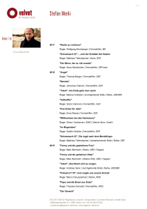 Stefan Merki - Agentur Velvet