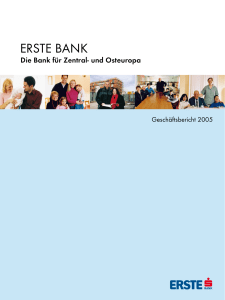 erste bank - Erste Group Bank AG