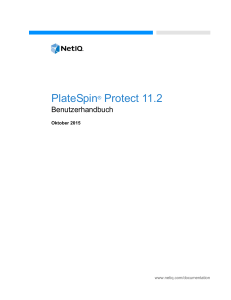 PlateSpin Protect-Benutzerhandbuch