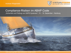 Reliable SAP Applications - Virtual