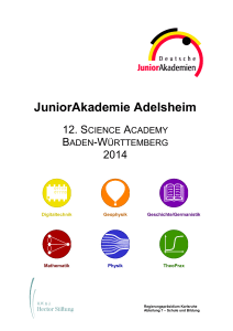 Mathematik/Informatik - Science-Academy Baden