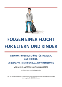 Folgen einer Flucht für Eltern und KINder - Philipps