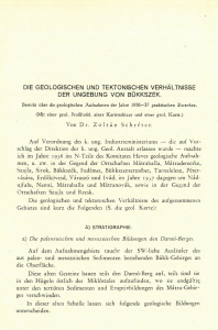 A Magyar Állami Földtani Intézet évi jelentése (1936-38) 2.sz.