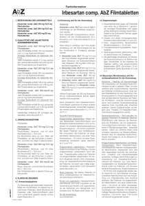 Irbesartan comp. AbZ Filmtabletten - AbZ
