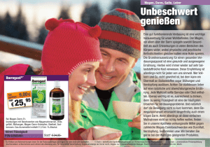 Unbeschwert genie&szlig;en - Gesundhaus-Apotheke Stadt