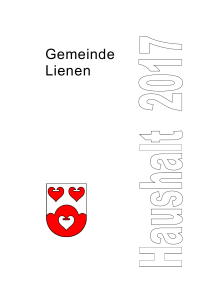 Haushaltsplan der Gemeinde Lienen