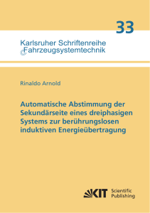 Automatische Abstimmung der Sekundärseite eines dreiphasigen