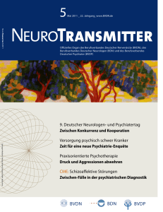 NeuroTransmitter vom Mai 2011