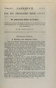 Jahrbuch der Kais. Kn. Geologischen Reichs-Anstalt.