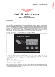 zSeries Migrationskonzepte