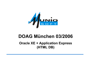 DOAG M&uuml;nchen 03/2006